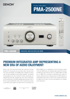Denon PMA-2500NE_Product-information